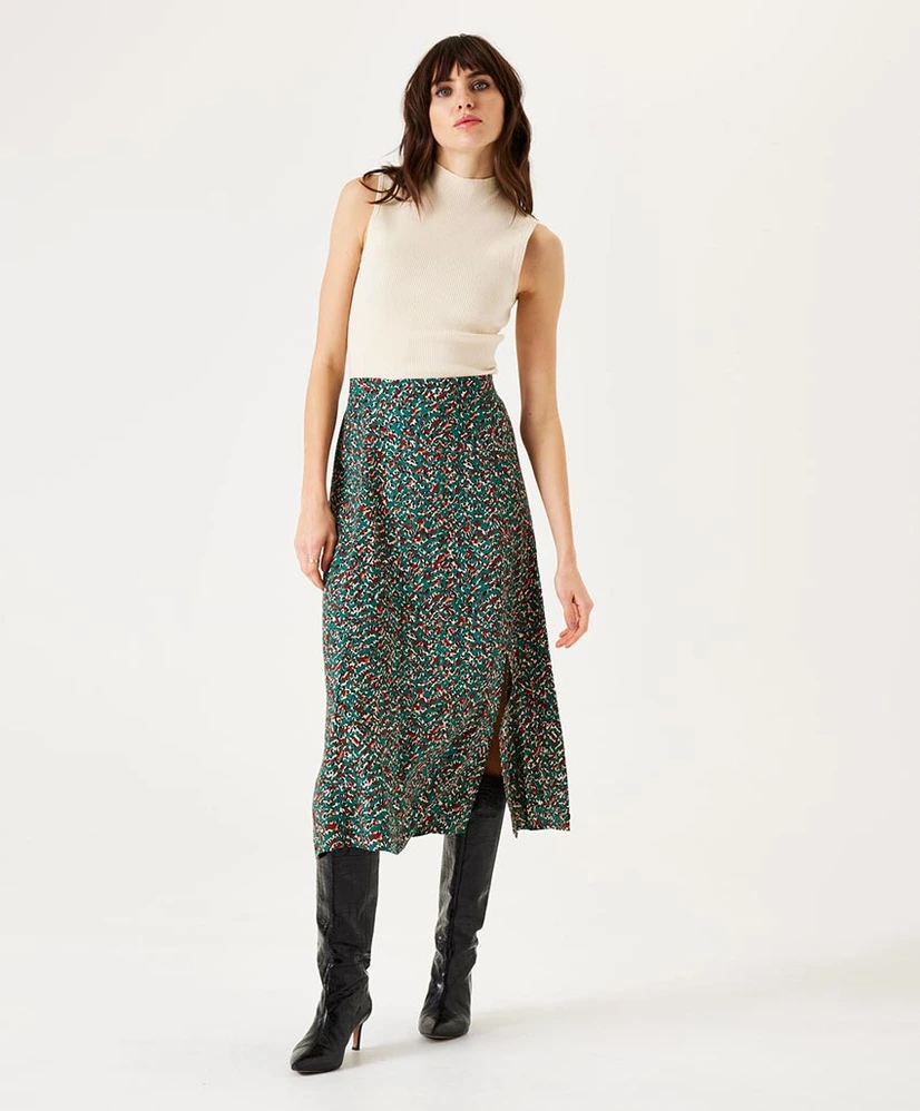 GARCIA Midi Rok Allover Print