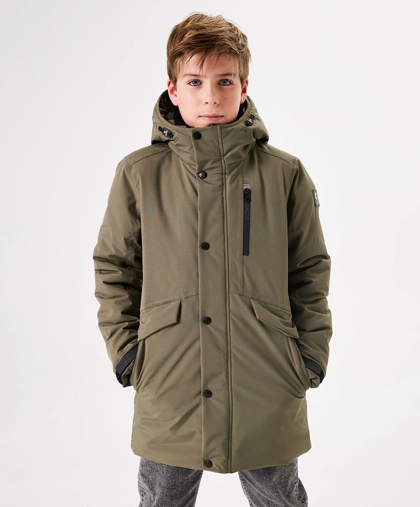 GARCIA Parka Jas Effen