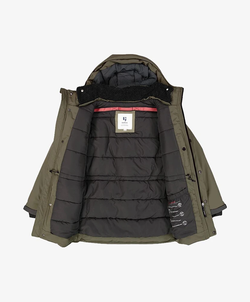 GARCIA Parka Jas Effen