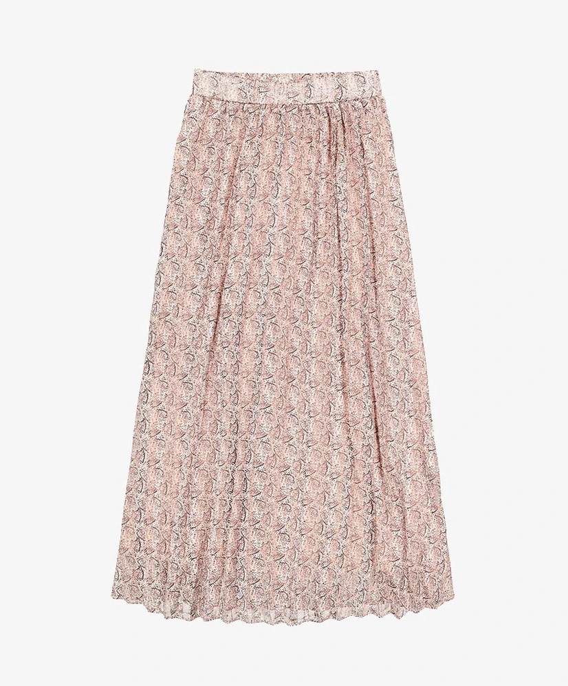 GARCIA Plissé Rok Allover Print