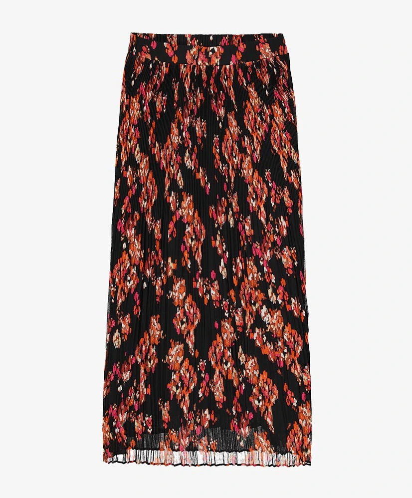 GARCIA Plissé Rok Allover Print