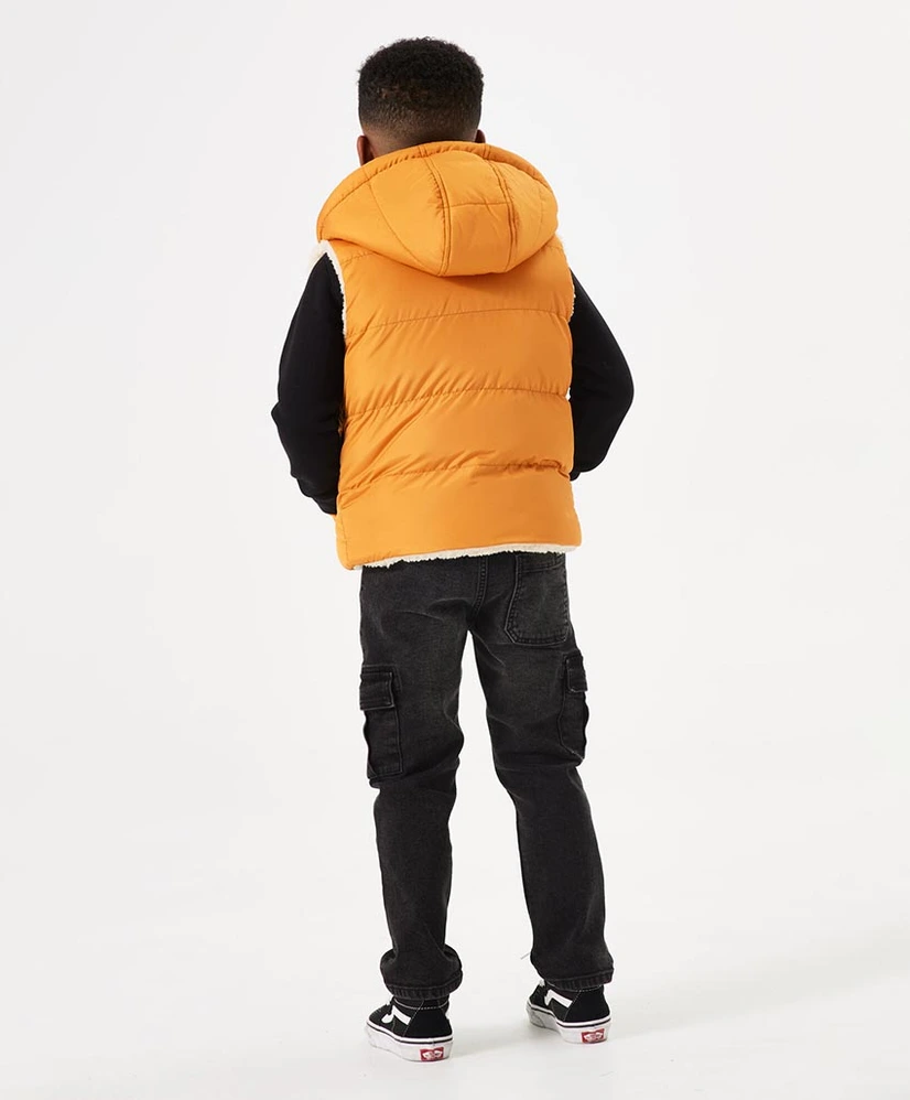 GARCIA Reversible Bodywarmer Teddy