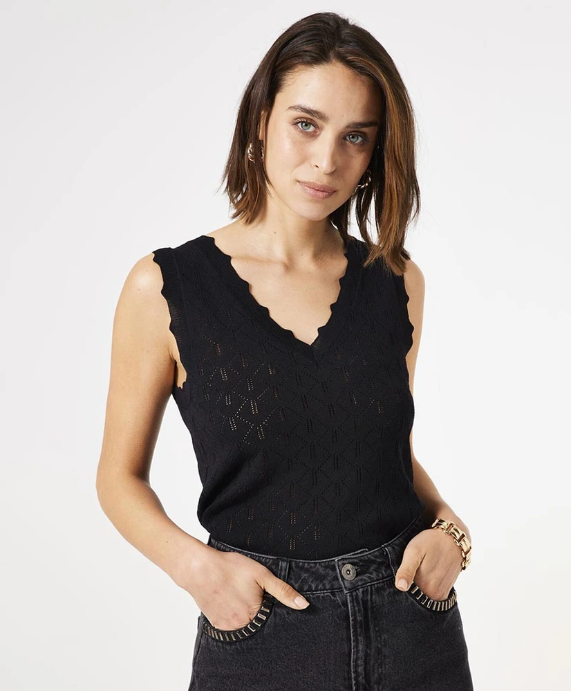 GARCOA Top V-neck