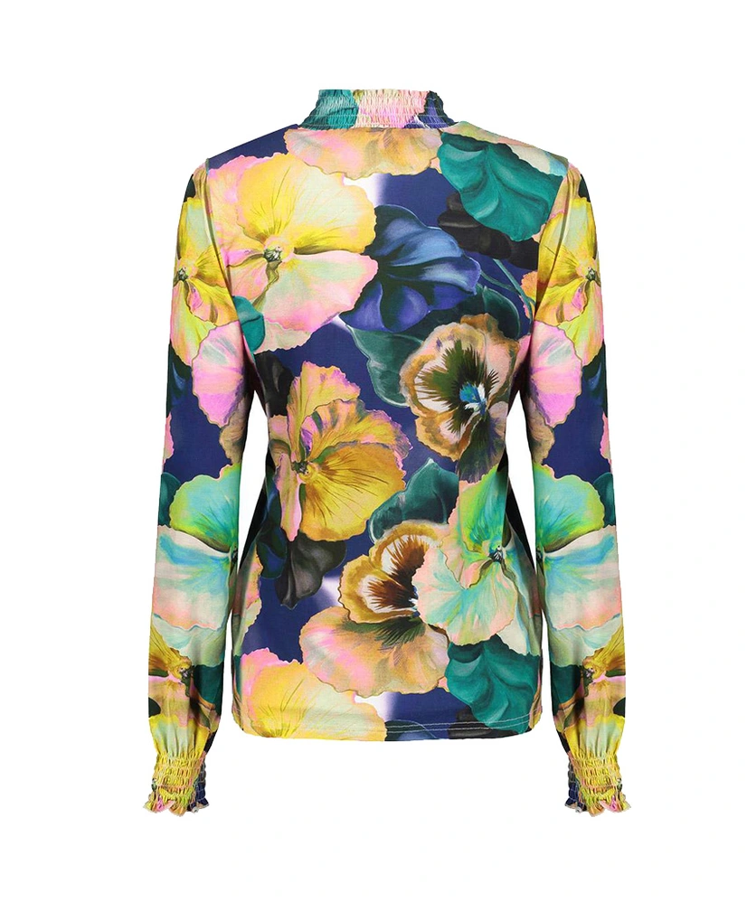 Geisha Blouse Allover Bloemenprint