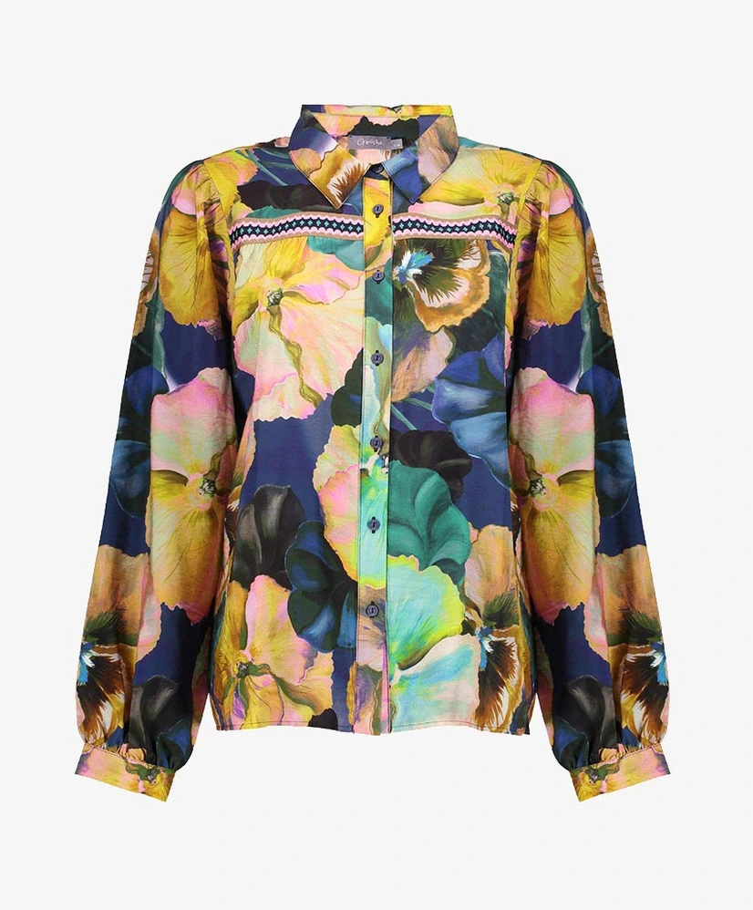 Geisha Blouse Bloemenprint