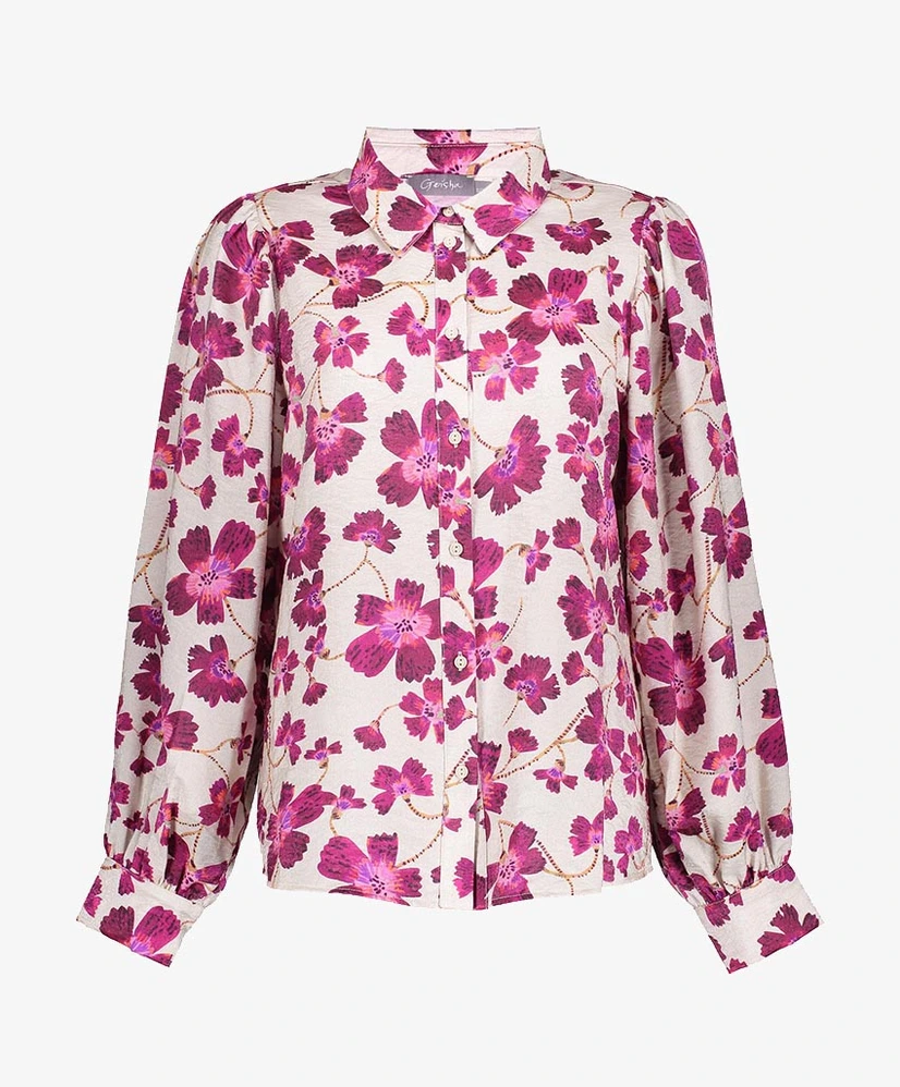 Geisha Blouse Bloemenprint