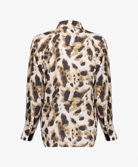 Geisha Blouse Leopard