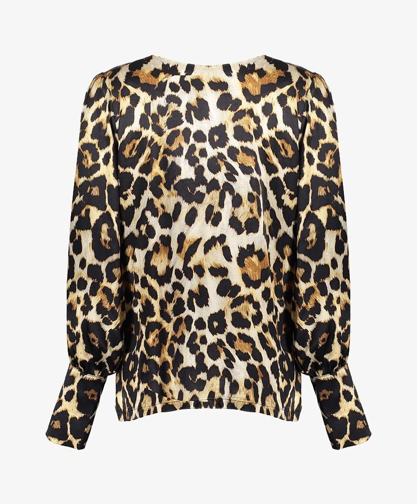 Geisha Blouse Leopard