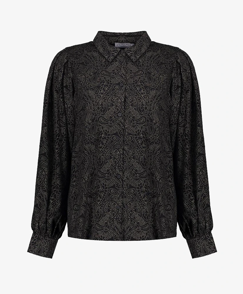 Geisha Blouse Paisley Print