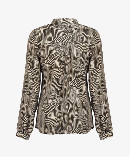 Geisha Blouse Zebraprint