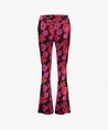 Geisha Flared Broek Jaqcuard Flowers