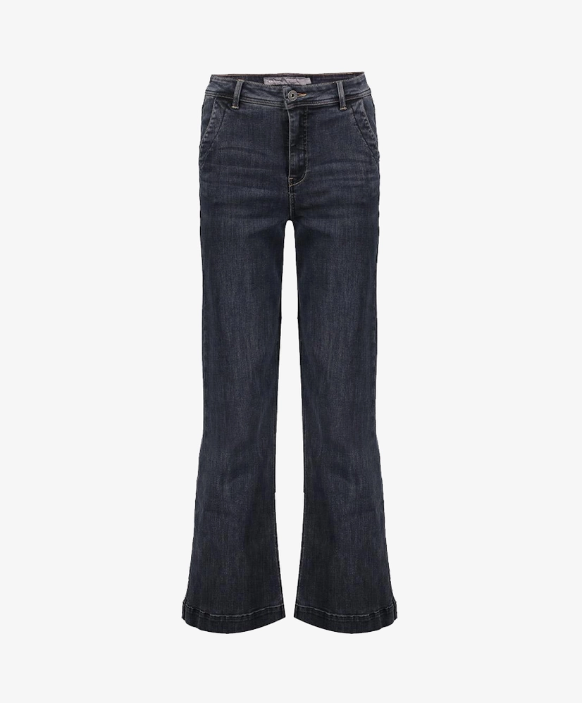 Geisha Flared Jeans Effen