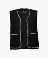 Geisha Gilet teddy embroidery