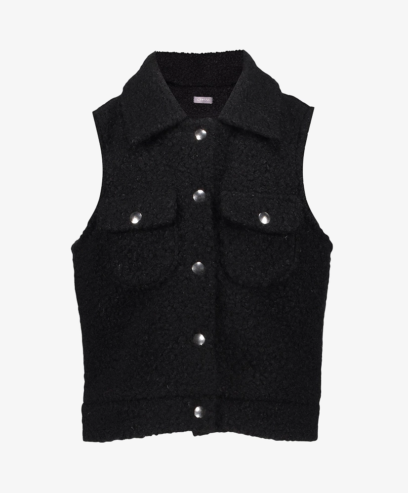 Geisha Girls Gilet Curly Teddy