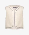 Geisha Girls Gilet Teddy Embroidery