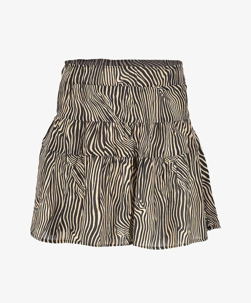 Geisha Girls Rok Zebra Lurex