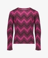 Geisha Girls Top Zig Zag Lurex