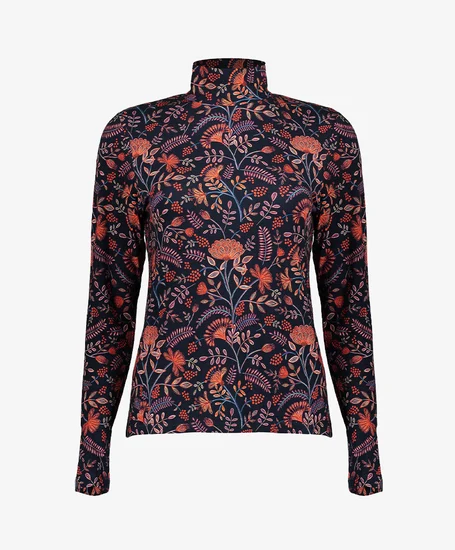 Geisha Top Allover Print