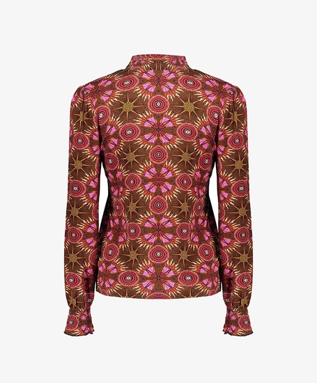 Geisha Top Allover Print