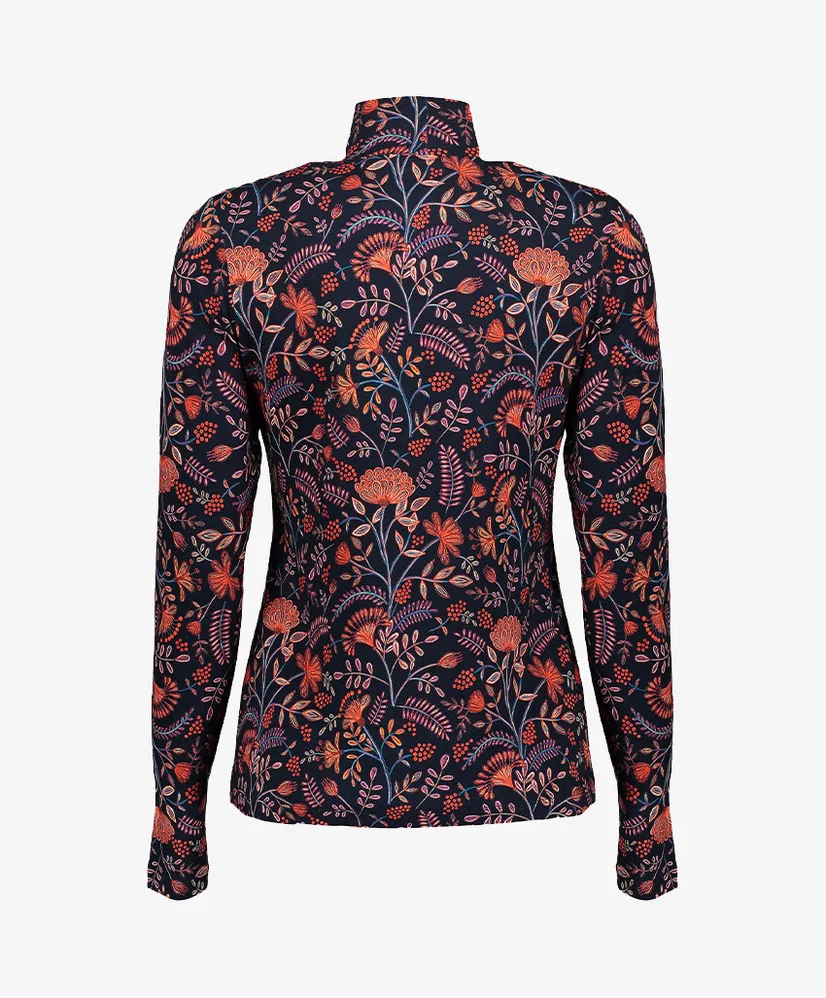 Geisha Top Allover Print