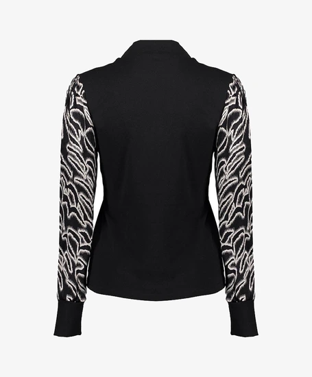 Geisha Trui Printed Sleeve