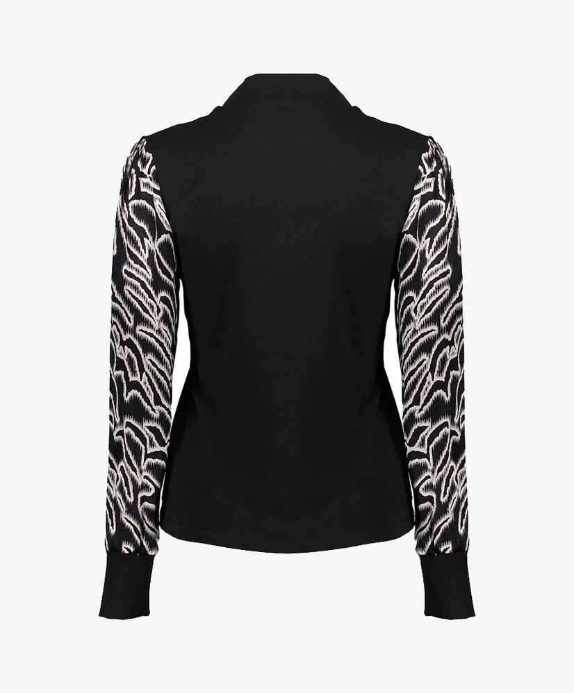 Geisha Trui Printed Sleeve