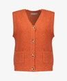 Geisha Vest Boucle V-hals