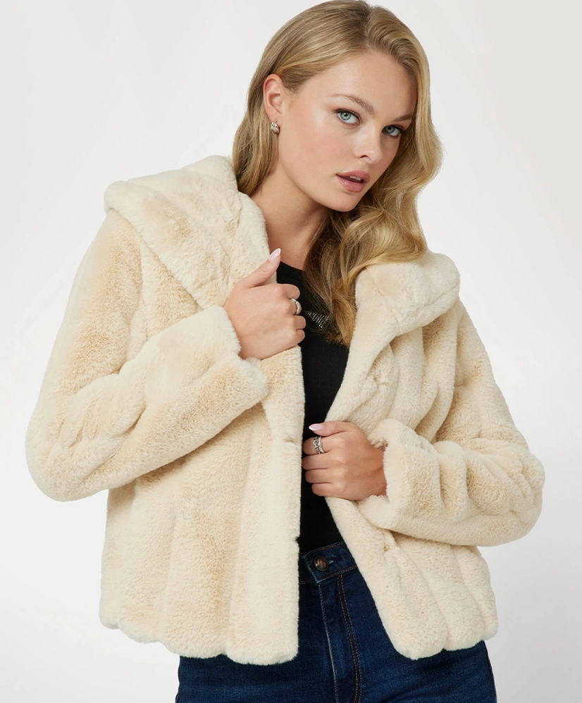 GUESS Jas Faux Fur Sophy