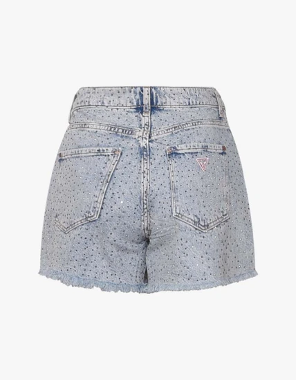 GUESS Short Relaxed Rhinestones