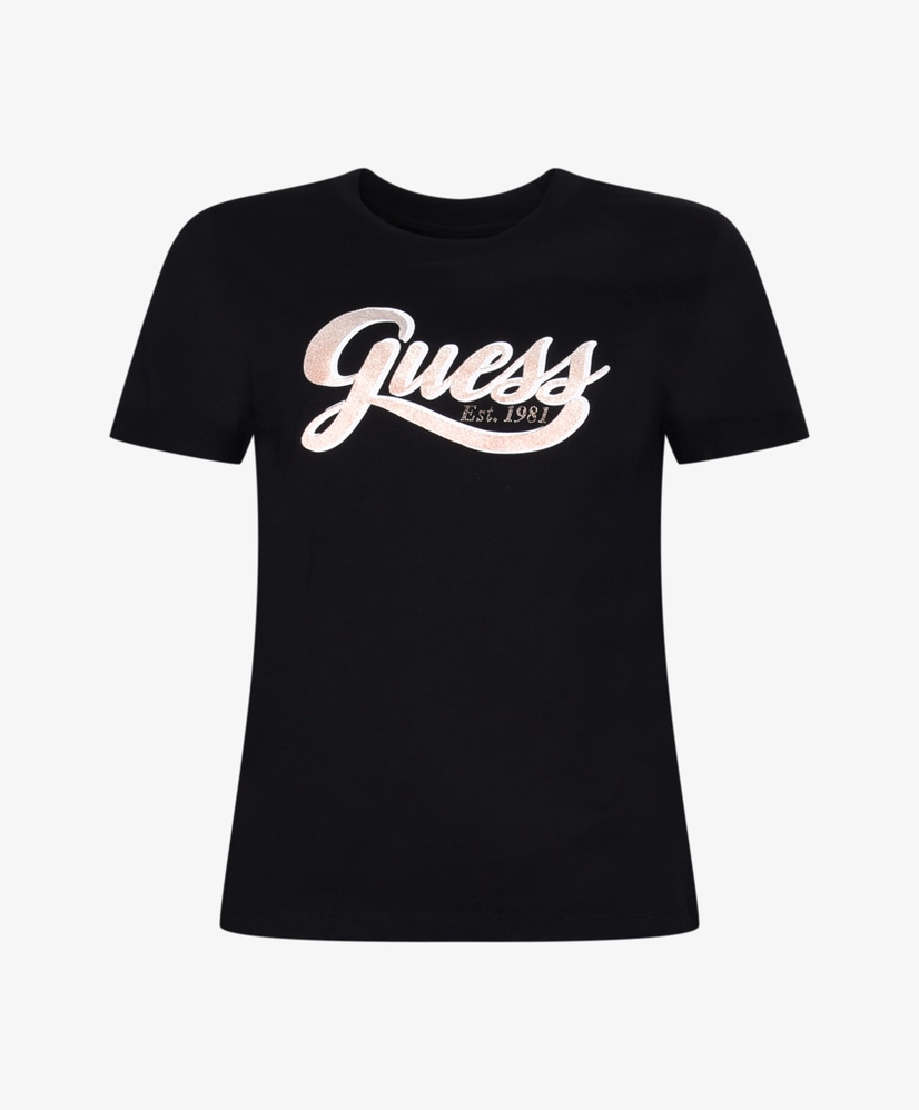 GUESS T-shirt Glittery Logo