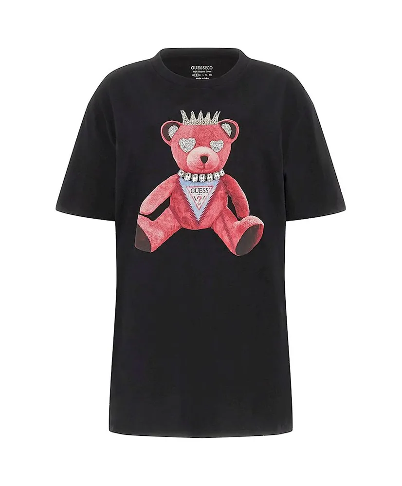 GUESS T-shirt Pink Bear