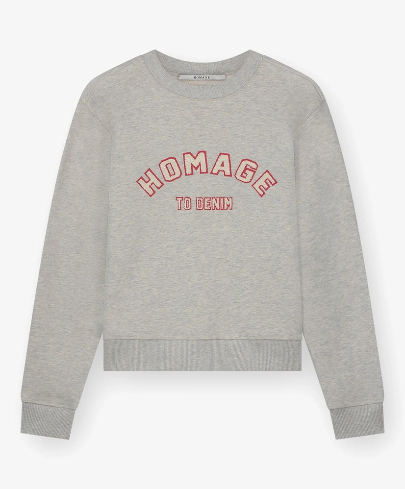 HOMAGE Sweater Logo Embroidery