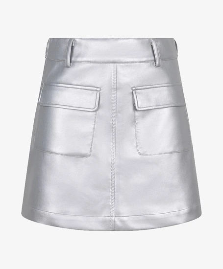 Indian Blue Jeans Cargo Rok Metallic