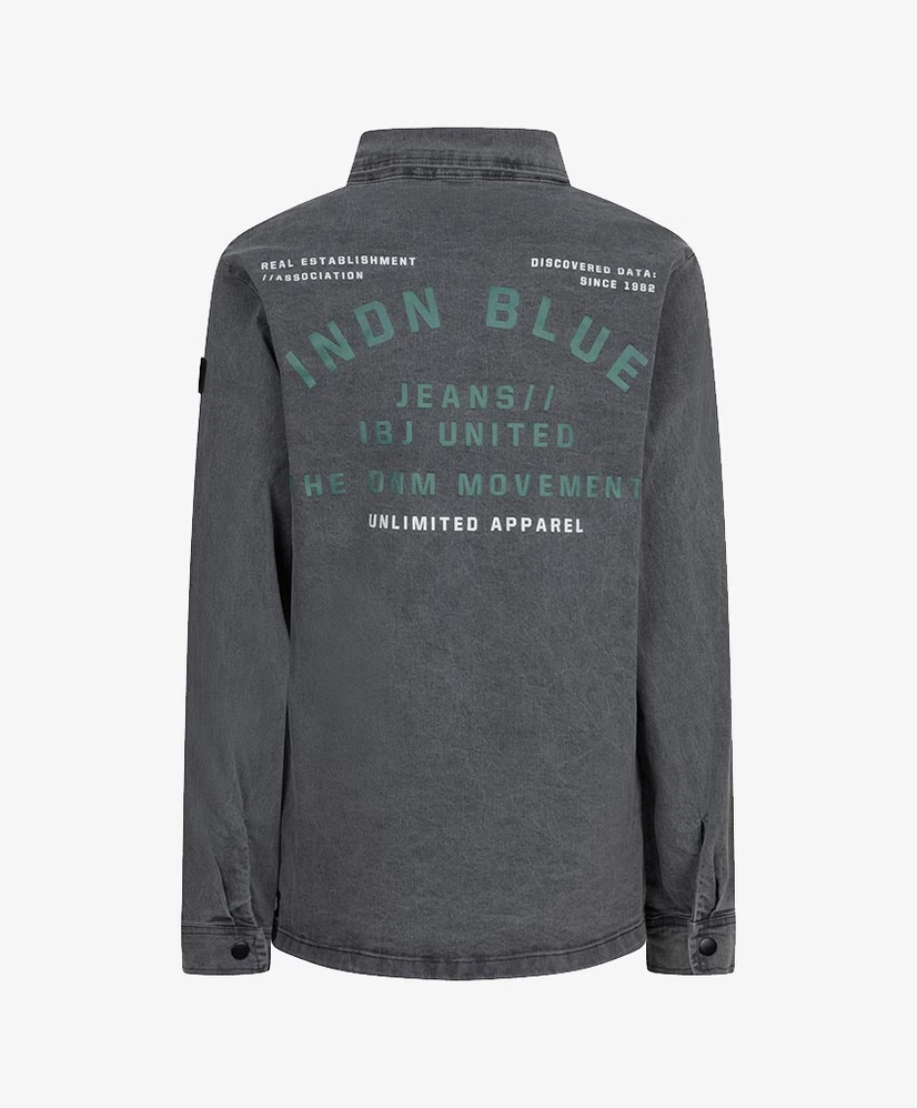 Indian Blue Jeans Overshirt Backprint