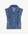 Indian Blue Jeans Spijkergilet Embroidery