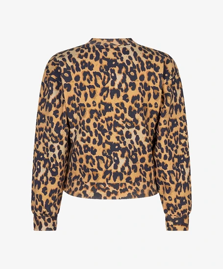 Indian Blue Jeans Sweater Leopard