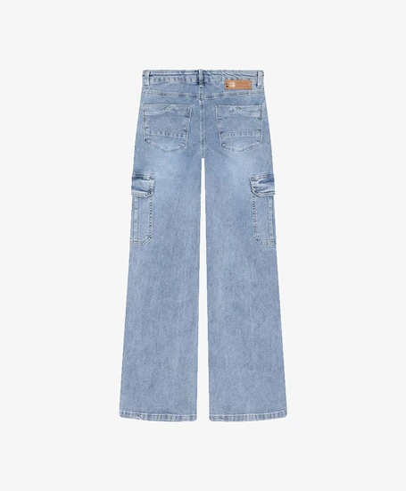 Indian Blue Jeans Wide Fit Cargo Jeans