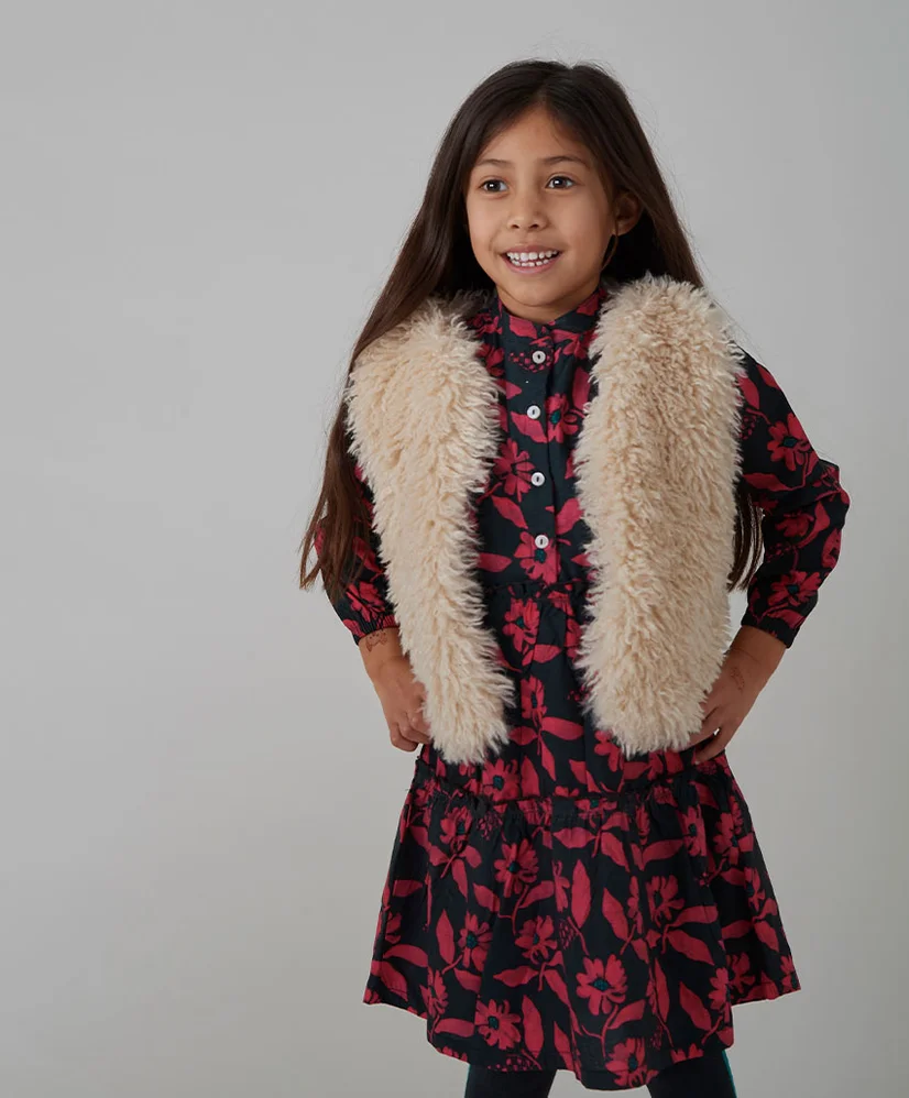 JUBEL Gilet Reversible Girls Club