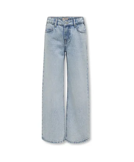 KIDS ONLY Jeans Cobain Rhinestone Wide Leg