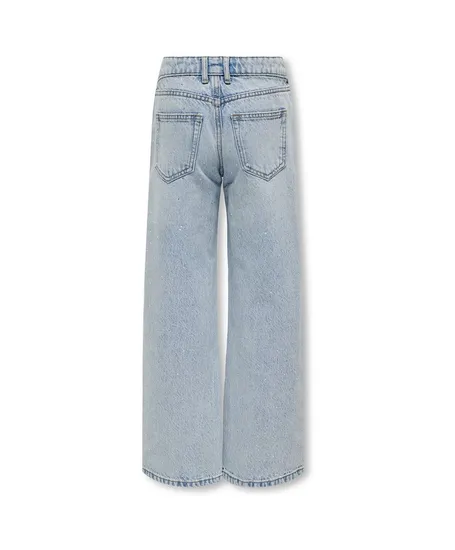 KIDS ONLY Jeans Cobain Rhinestone Wide Leg