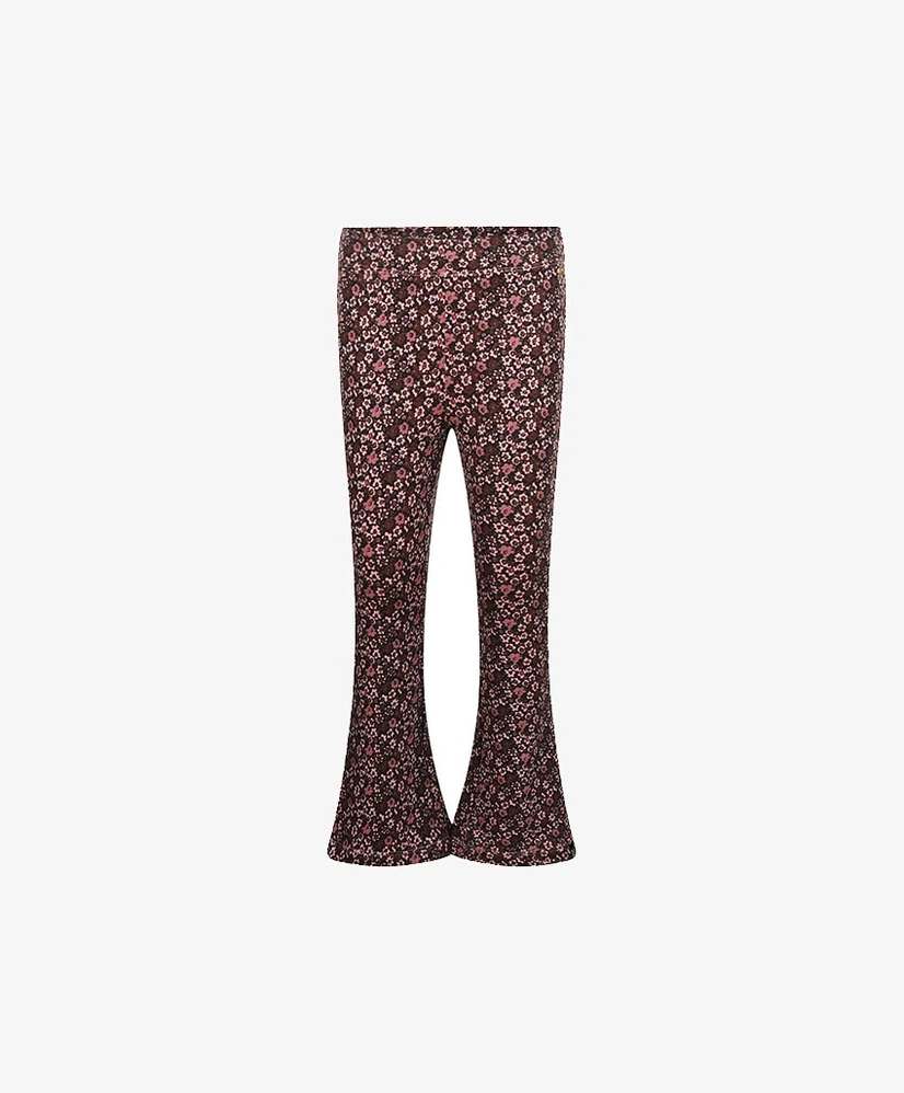 Koko Noko Flared Broek Bloemenprint