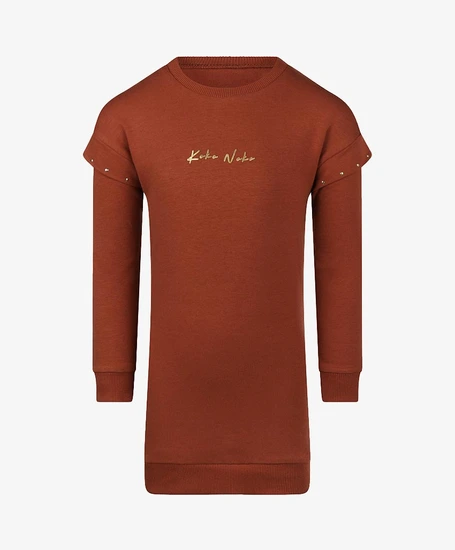 Koko Noko Sweater Jurk Shoulder