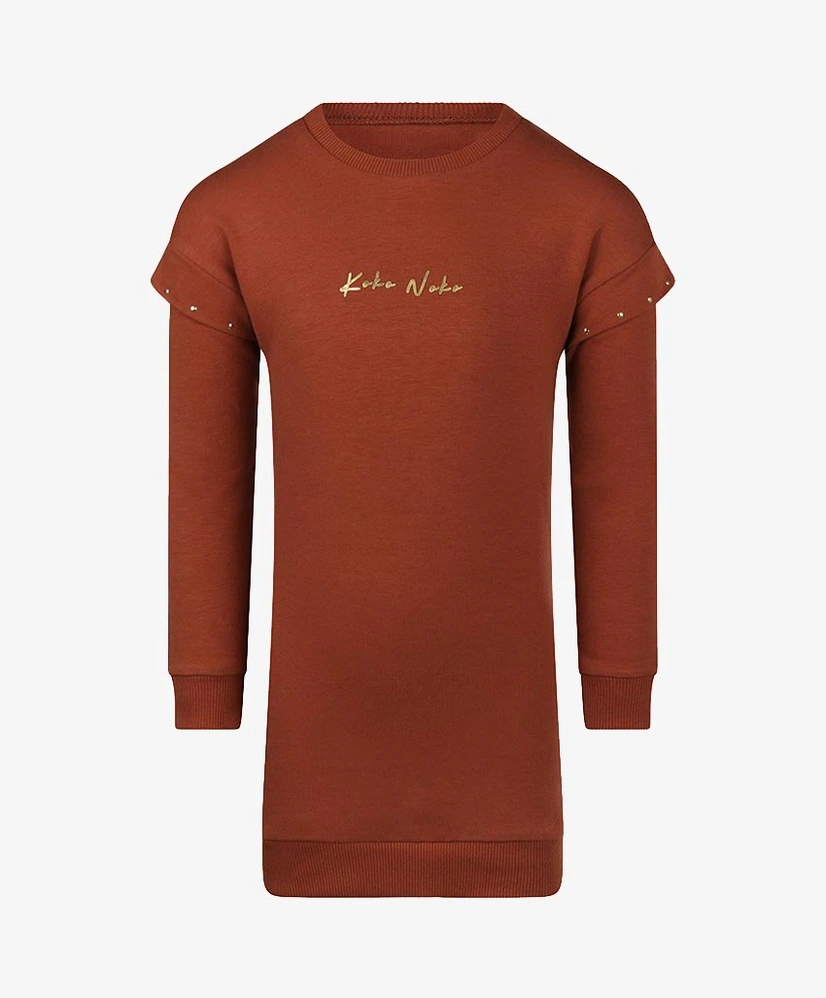 Koko Noko Sweater Jurk Shoulder