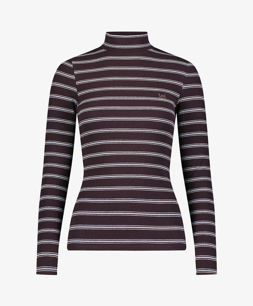 Lee Top Turtleneck Ribbed