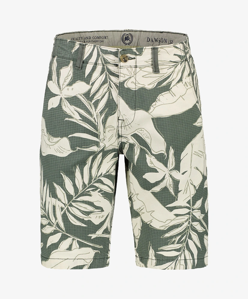 LERROS Chino Short Bloemenprint