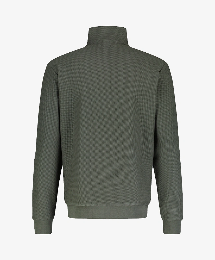 LERROS Sweater Logo Half Zip