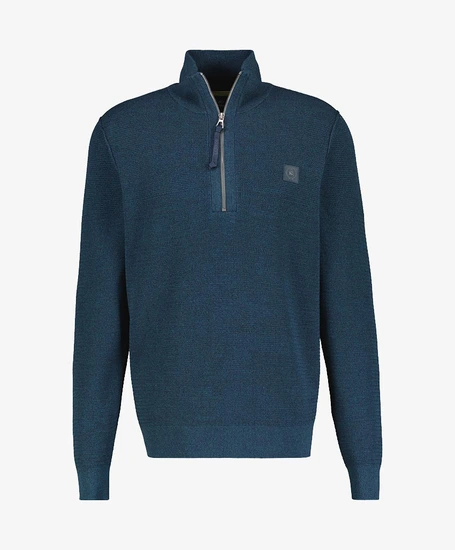 LERROS Trui Half Zip Effen