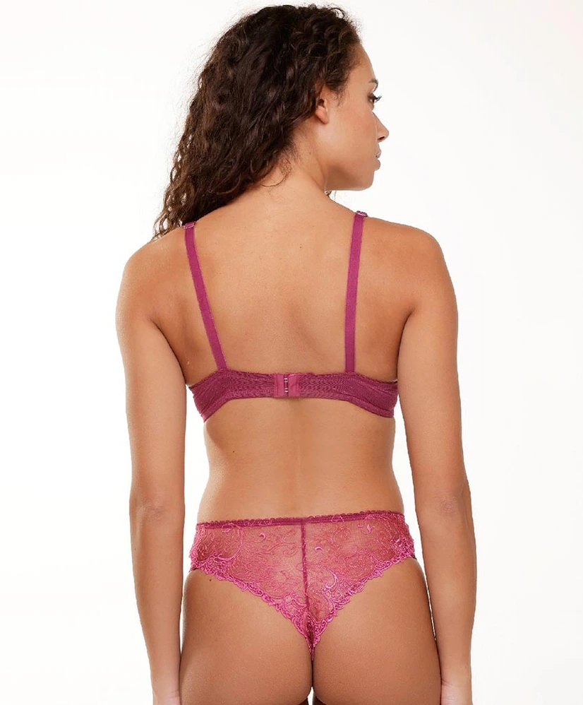 LingaDore Triangel Beugel BH Raspberry