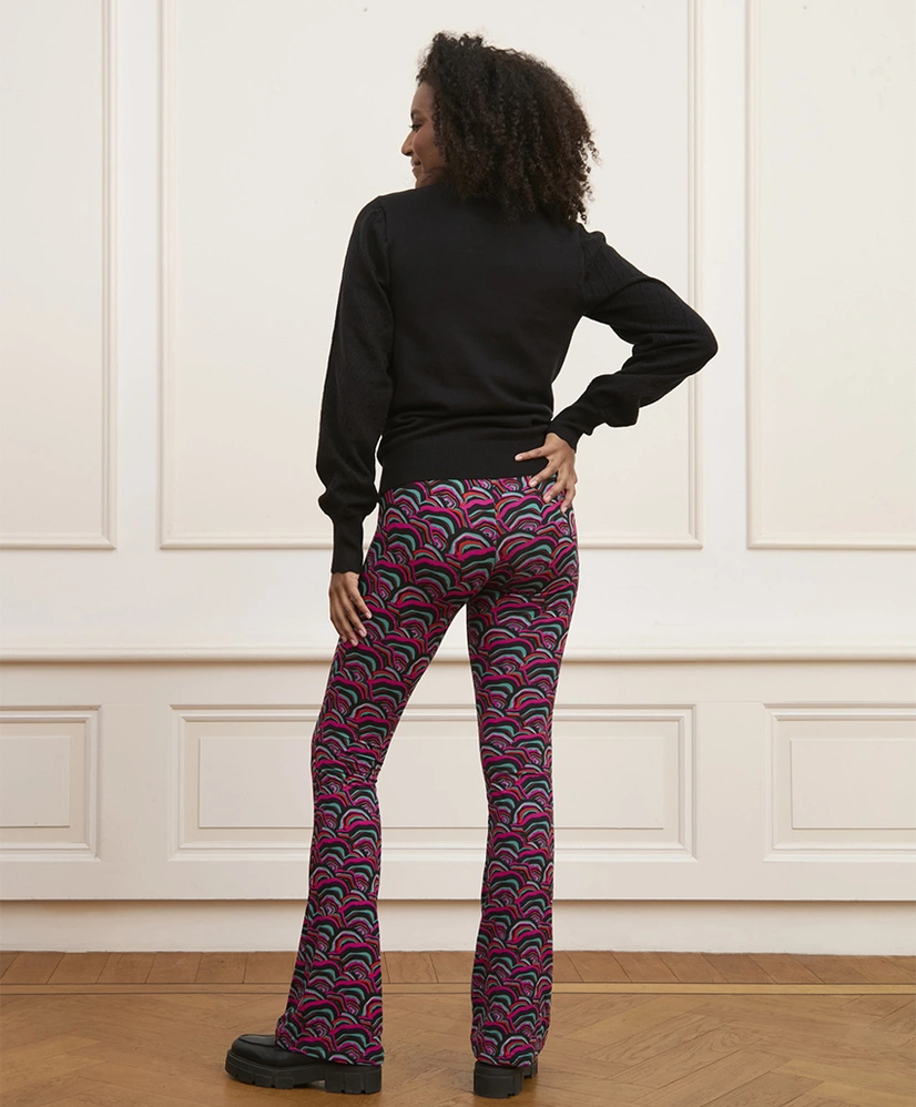 Lofty Manner Flared Broek Arianna