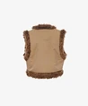 LOOXS Little Gilet Embroidery Fur